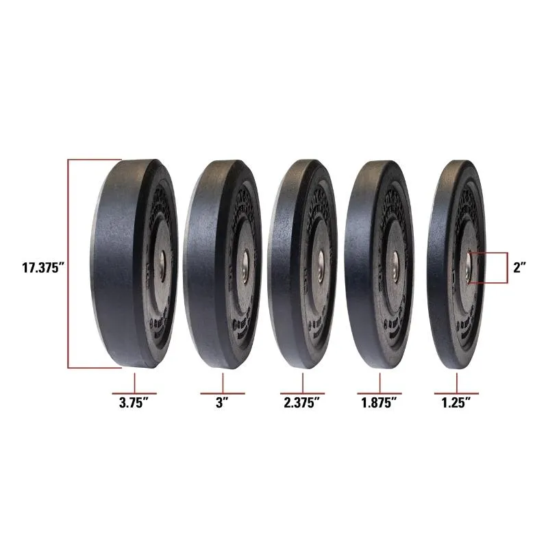 Body-Solid USA Premium Bumper Plates OBPH