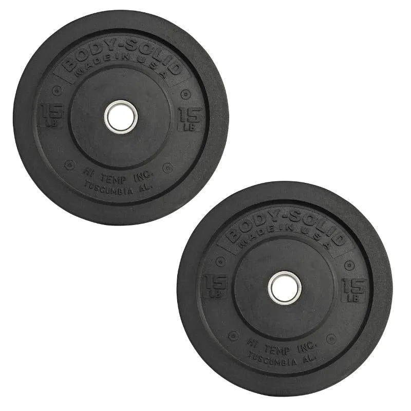 Body-Solid USA Premium Bumper Plates OBPH