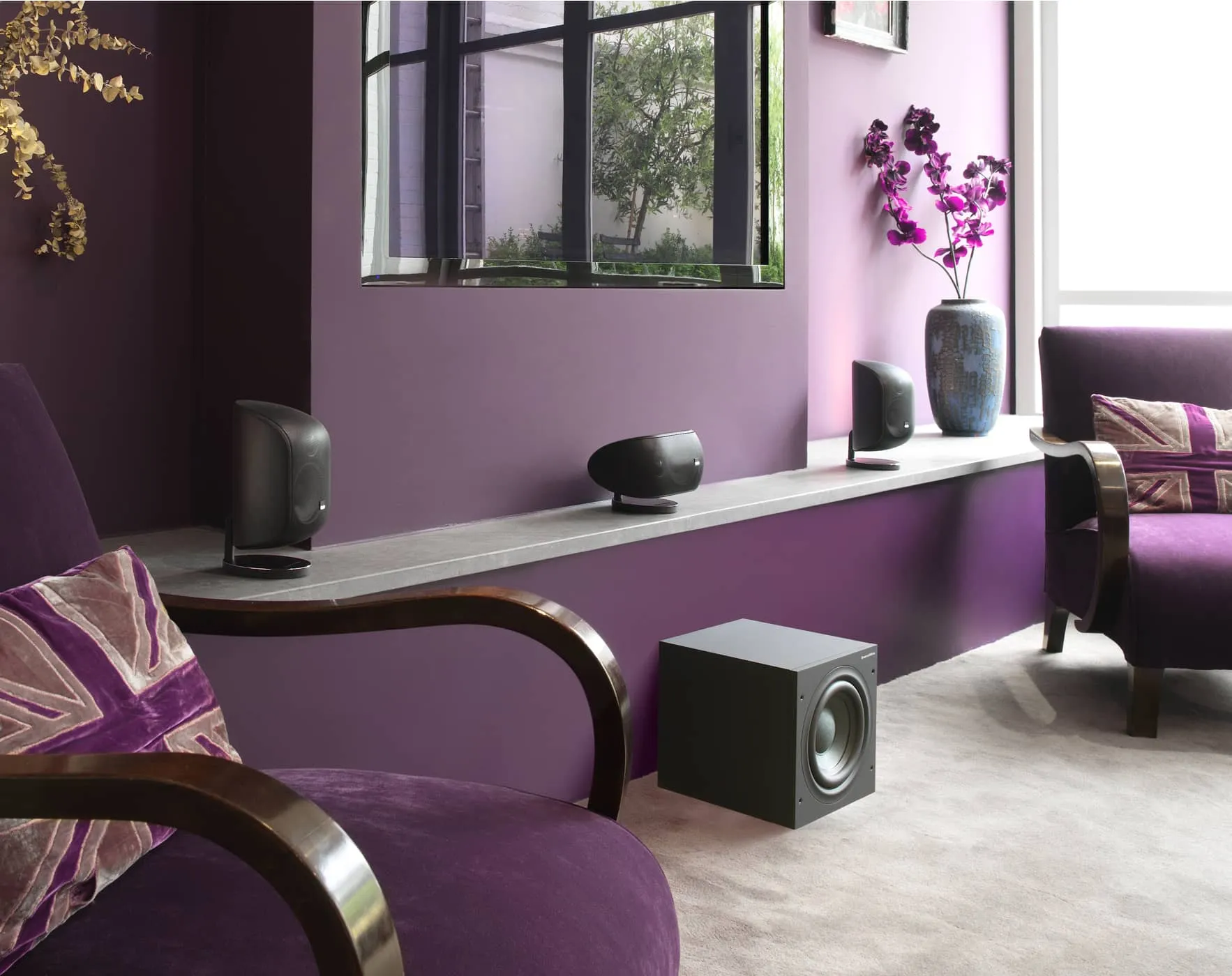Bowers & Wilkins Mt-50 Home Theatre System Black