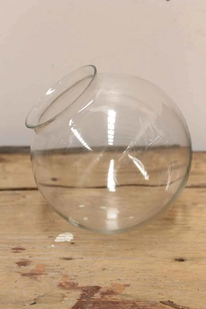 Brass Glass Ball Pole Pendant