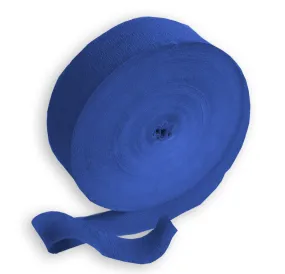 Bright Royal Blue 500' Crepe Paper Streamer