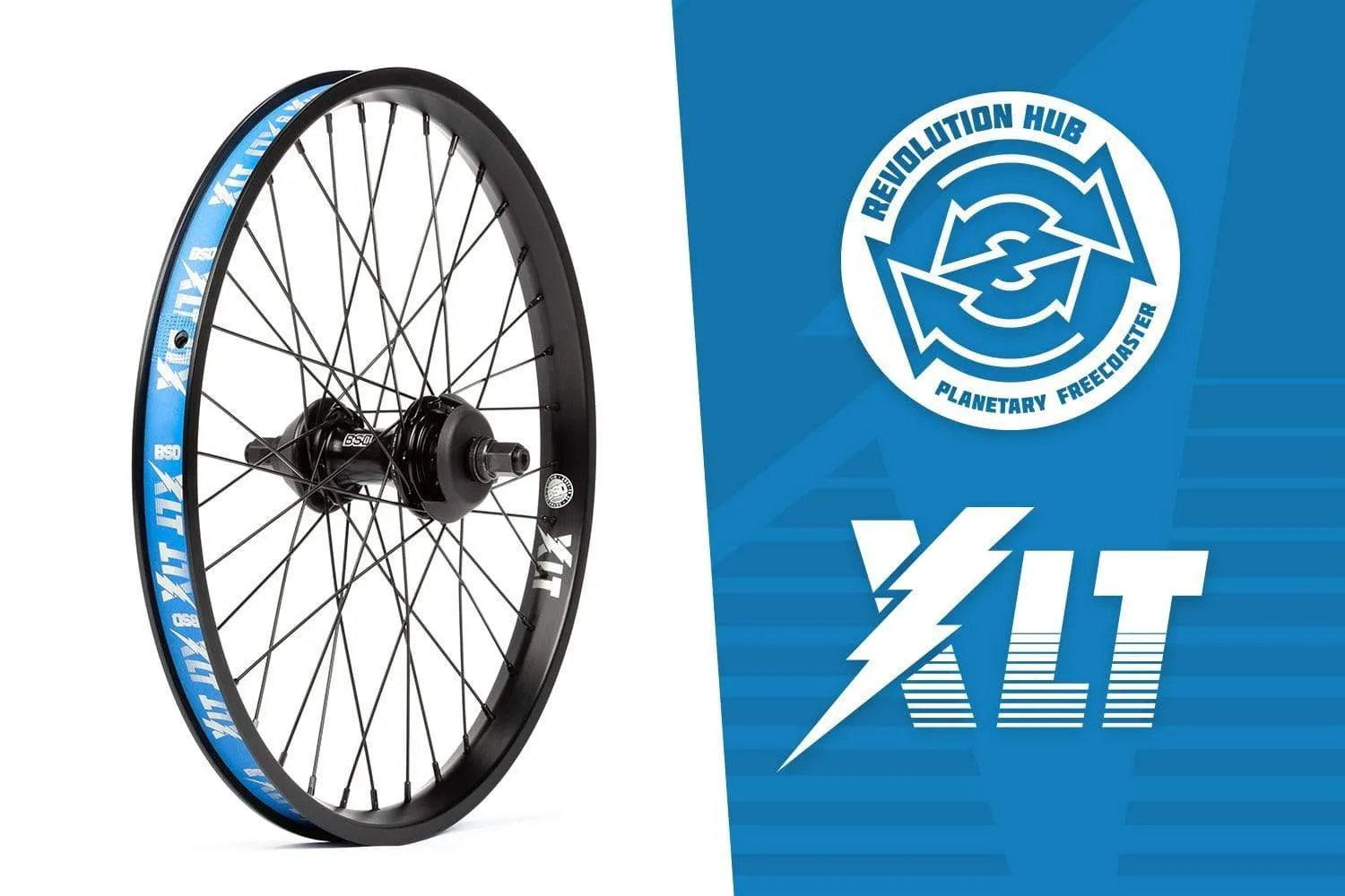 BSD Revolution x XLT Rear Freecoaster Wheel
