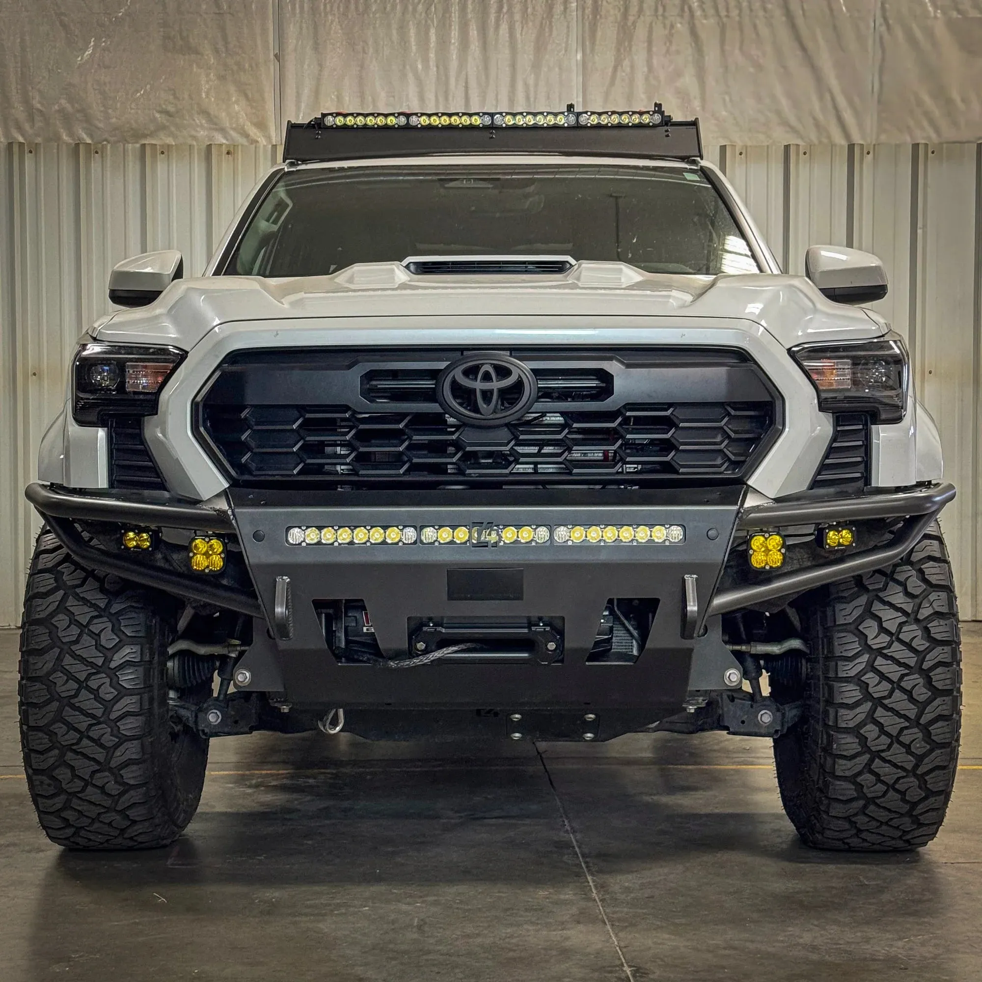 C4 Fabrication 2024  Tacoma Hybrid Front Bumper