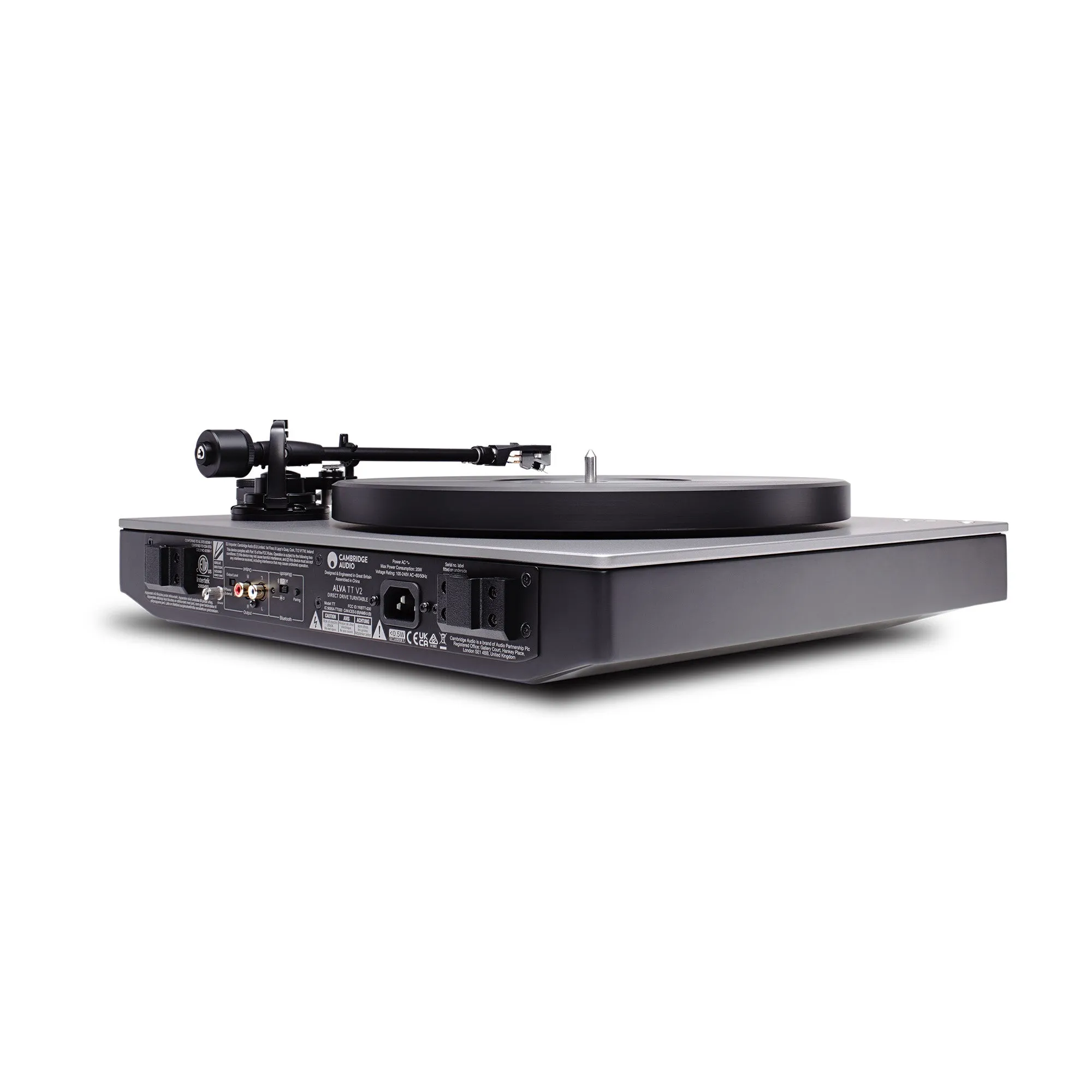 Cambridge Audio Alva TT v2 Direct Drive Turntable with Bluetooth aptX HD