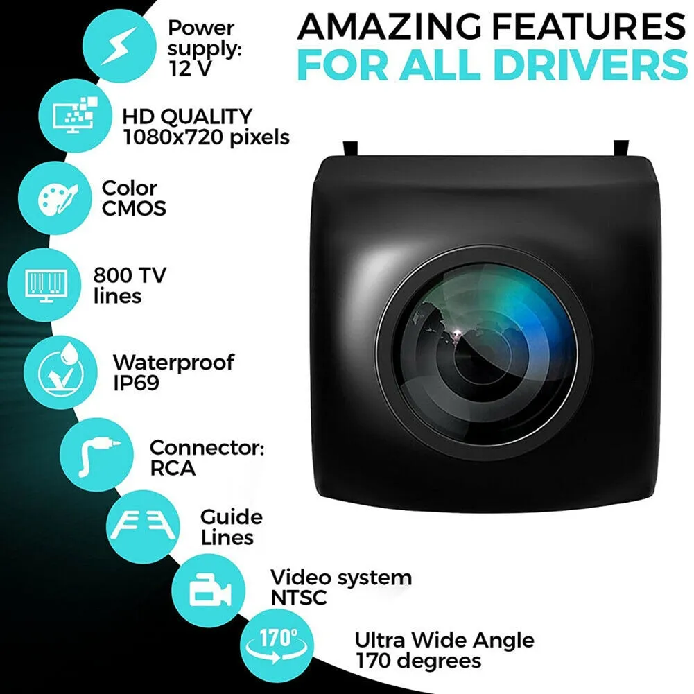 Car Backup Camera Rear View HD Parking System Night Vision with