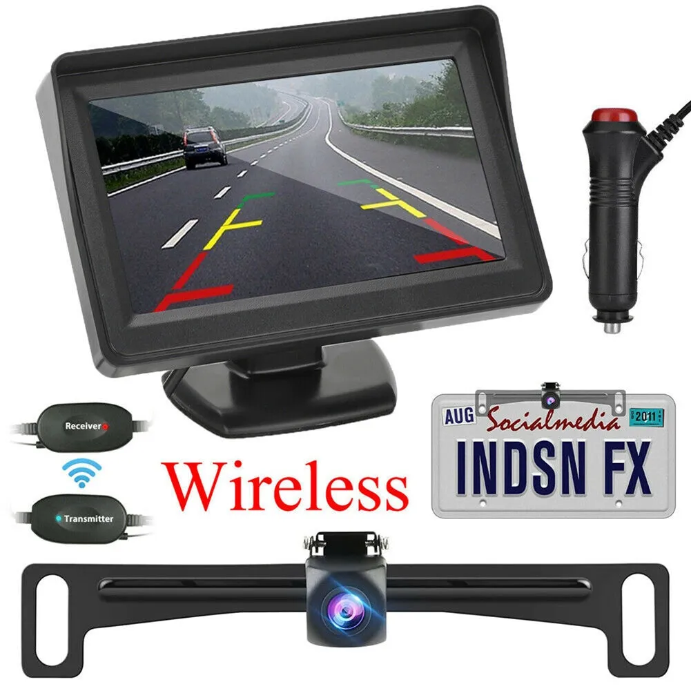 Car Backup Camera Rear View HD Parking System Night Vision with