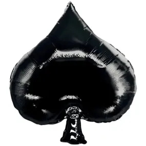 Casino Spade SuperShape Foil Balloon