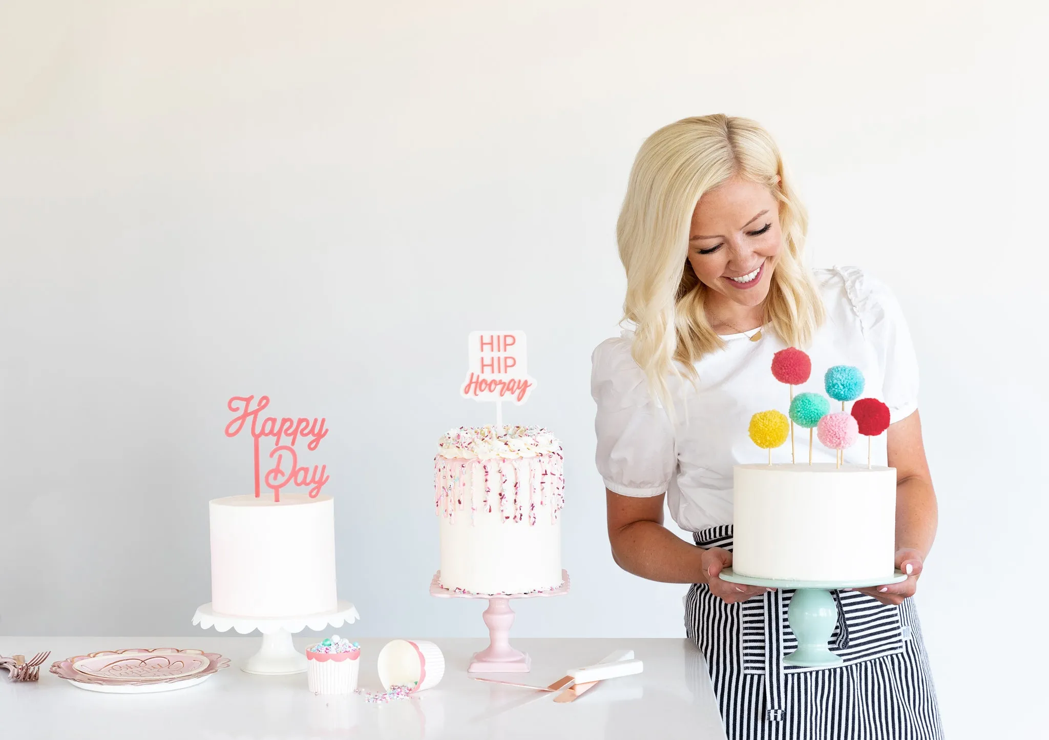 CBC701 - Cake By Courtney Happy Day Cake Topper