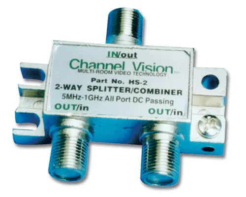 Channel Vision HS-2 2-Way Splitter/Combiner