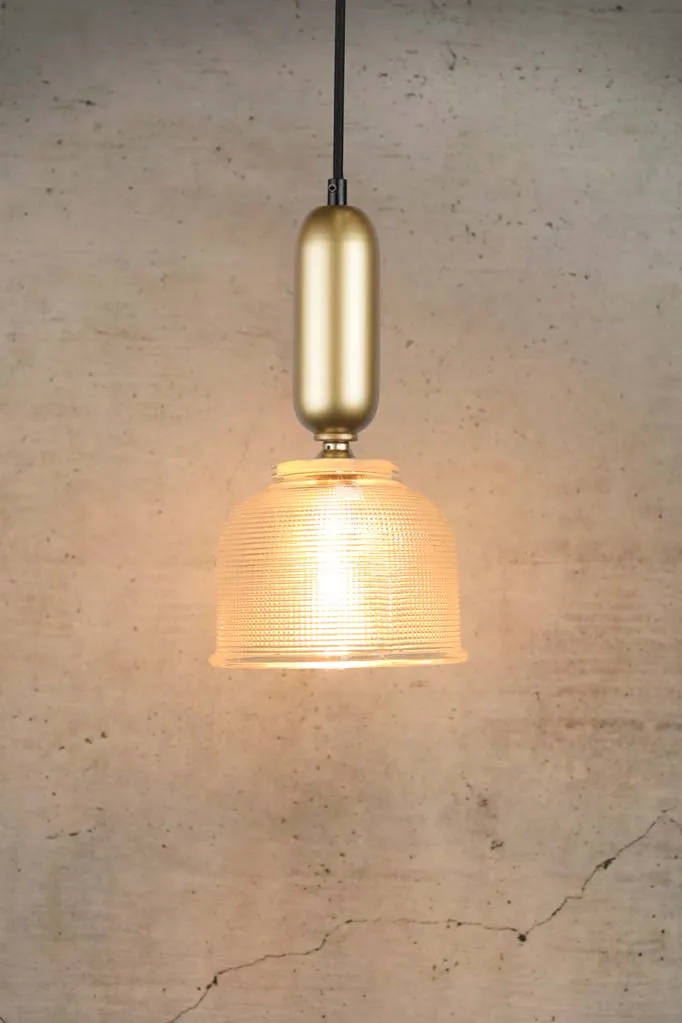Chapman Glass Tube Pendant