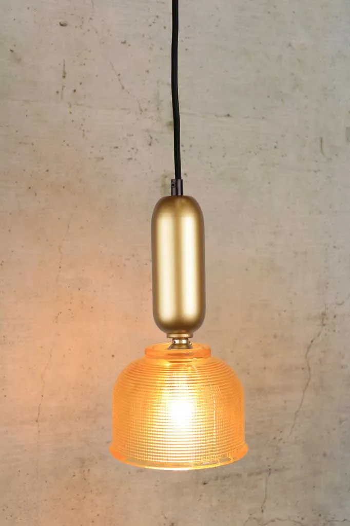 Chapman Glass Tube Pendant