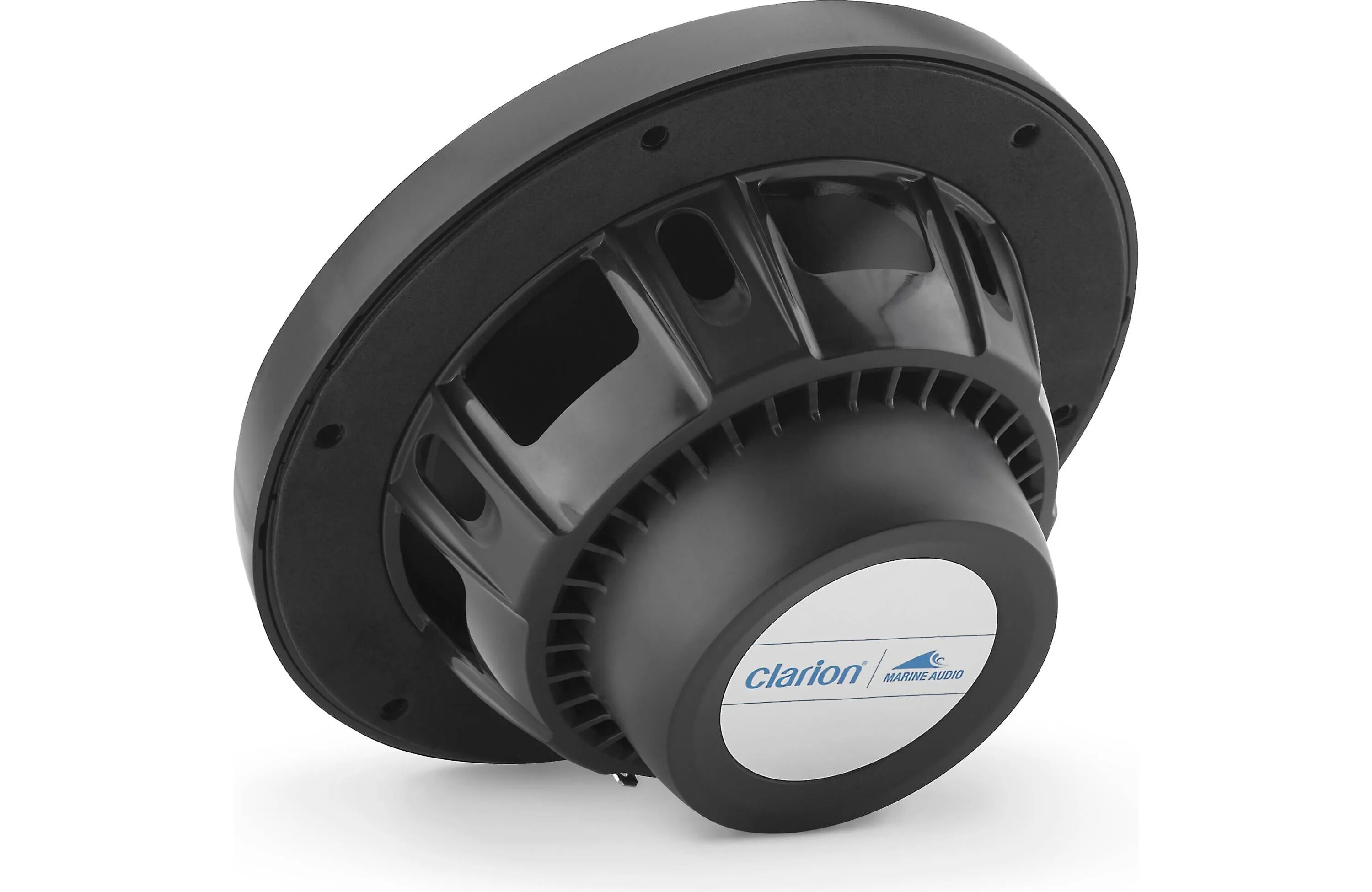 Clarion CMS-651-SWB 6.5 Inch Marine Coaxial Speakers Pair with Sport Grilles