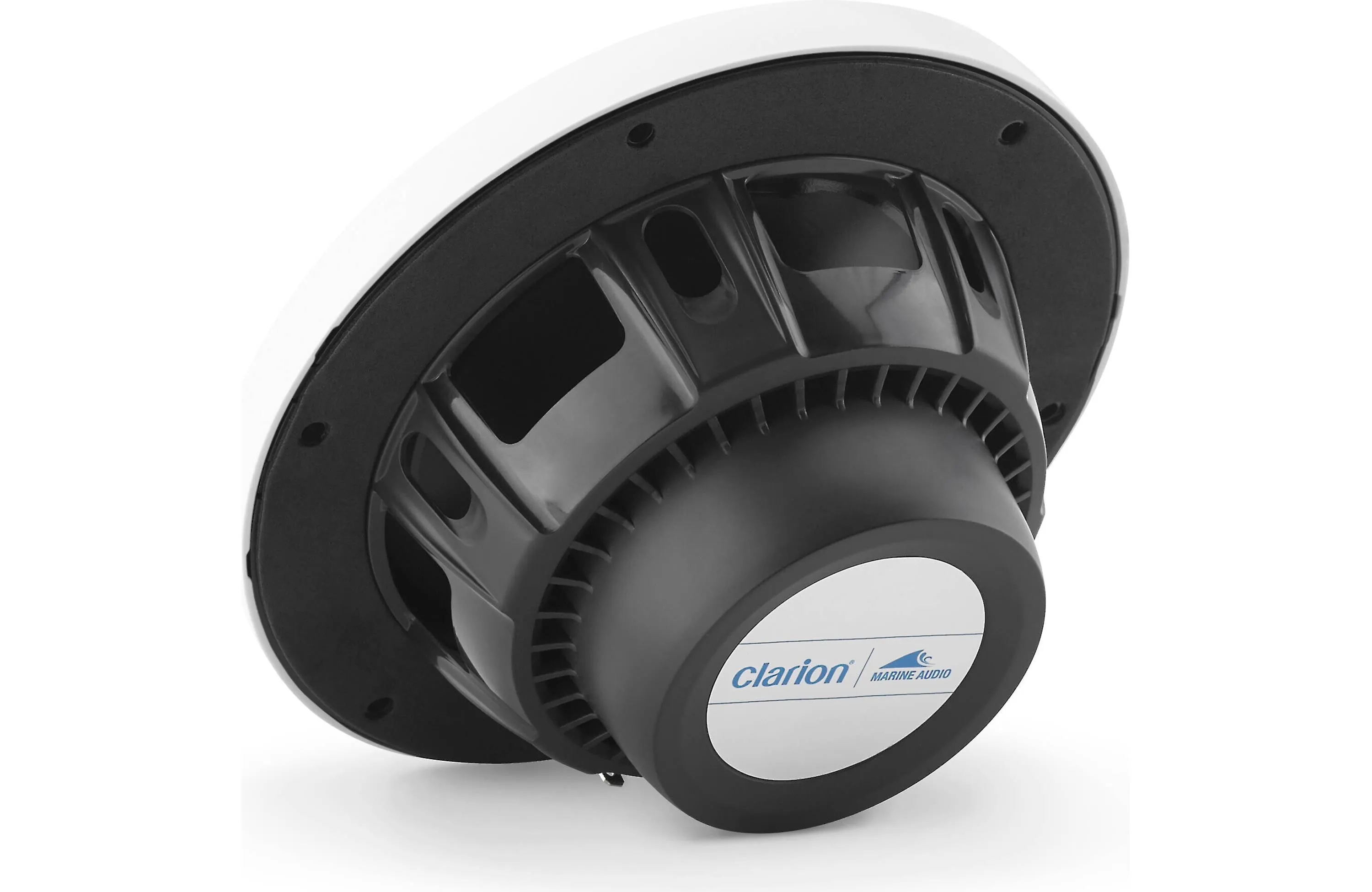 Clarion CMS-651-SWB 6.5 Inch Marine Coaxial Speakers Pair with Sport Grilles