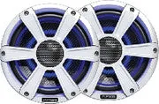 COAXIAL SPORTS MARINE SPEAKERS W/LED LIGHTS