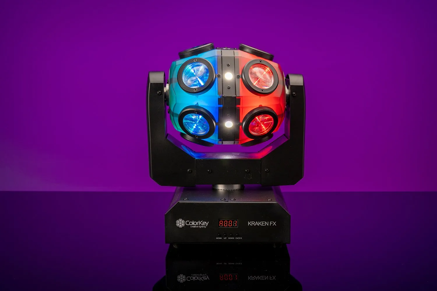 Colorkey Kraken FX Quad-Color LED Rotating Sphere