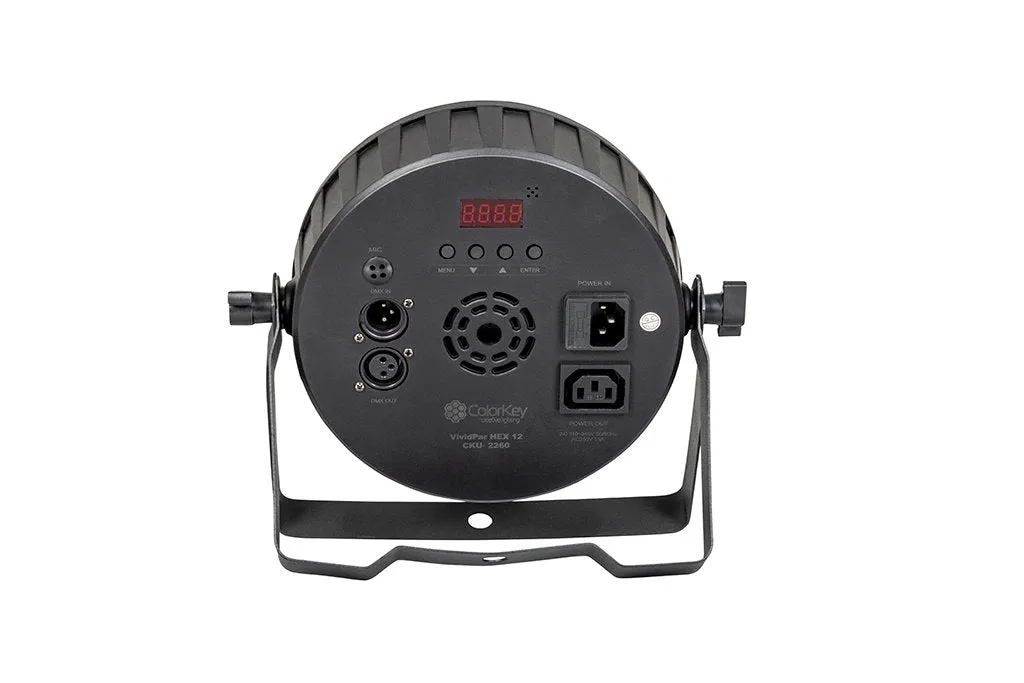 Colorkey Vividpar HEX 12 LED Low-Profile Par