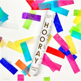 Confetti Fling HOORAY | 6 Inch