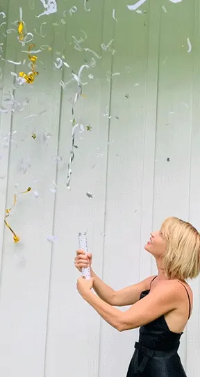 Confetti Fountain HOORAY