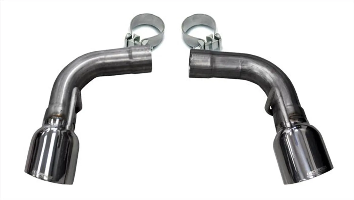Corsa Performance 14775 Two Single 4.5 Inch Polished Tips Clamps Included Dual Rear Exit For Corsa Camaro SS Exhaust Only Stainless Steel Corsa Performance