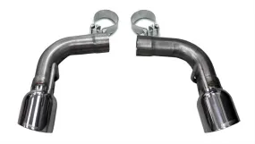 Corsa Performance 14775 Two Single 4.5 Inch Polished Tips Clamps Included Dual Rear Exit For Corsa Camaro SS Exhaust Only Stainless Steel Corsa Performance