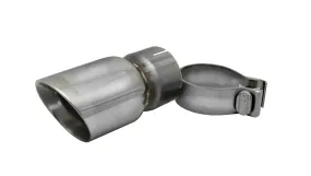 Corsa Performance TK001 Single 3.0 Inch Polished Pro-Series Tip (Clamp Included) 2.5 Inch Inlet Universal Stainless Steel Corsa Performance