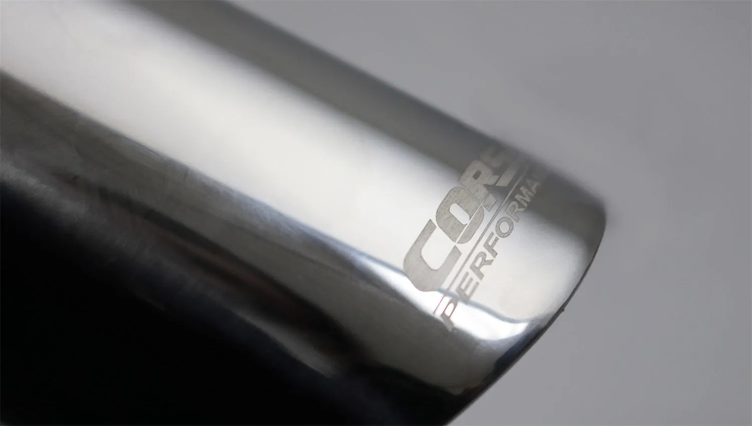 Corsa Performance TK001 Single 3.0 Inch Polished Pro-Series Tip (Clamp Included) 2.5 Inch Inlet Universal Stainless Steel Corsa Performance