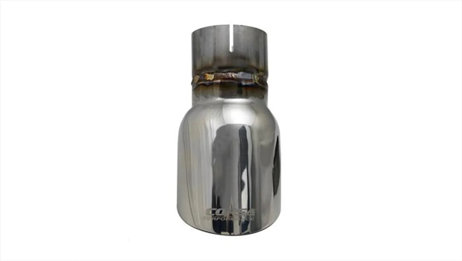 Corsa Performance TK002 Single 3.5 Inch Polished Pro-Series Tip (Clamp Included) 2.5 Inch Inlet Universal Stainless Steel Corsa Performance