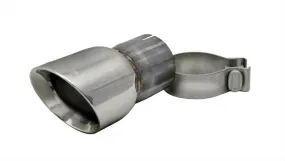 Corsa Performance TK003 Single 3.5 Inch Polished Pro-Series Tip (Clamp Included) 2.75 Inlet Pipe Universal Stainless Steel Corsa Performance