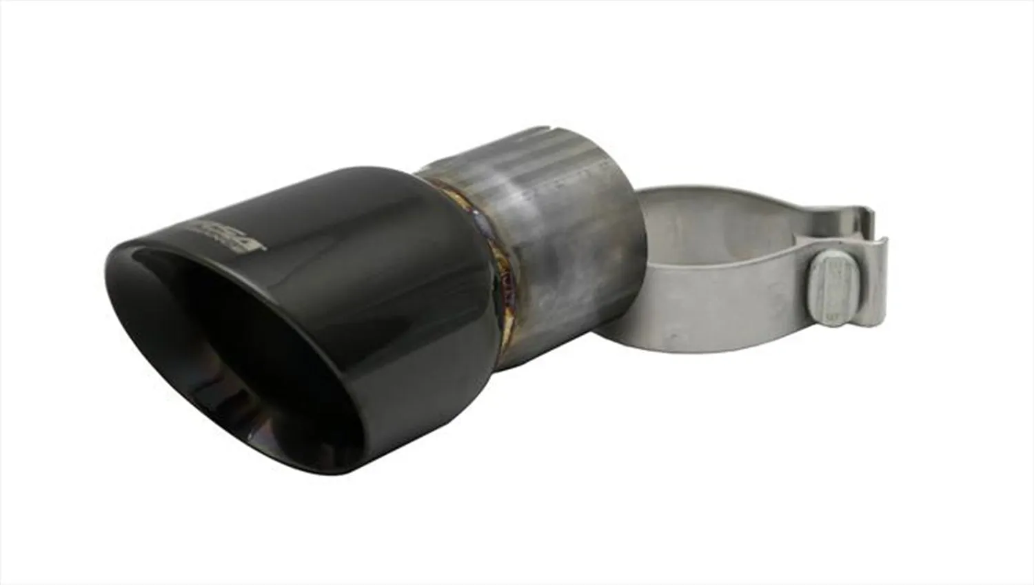Corsa Performance TK003BLK Single 3.5 Inch Black Pro-Series Tip (Clamp Included) 2.75 Inch Inlet Universal Stainless Steel Corsa Performance