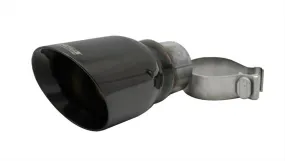 Corsa Performance TK004BLK Single 4.0 Inch Black Pro-Series Tip (Clamp Included) 2.5 Inch Inlet Universal Stainless Steel Corsa Performance