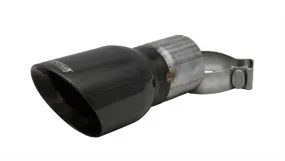 Corsa Performance TK006BLK Single 4.0 Inch Black Pro-Series Tip (Clamp Included) 3.0 Inch Inlet Universal Stainless Steel Corsa Performance