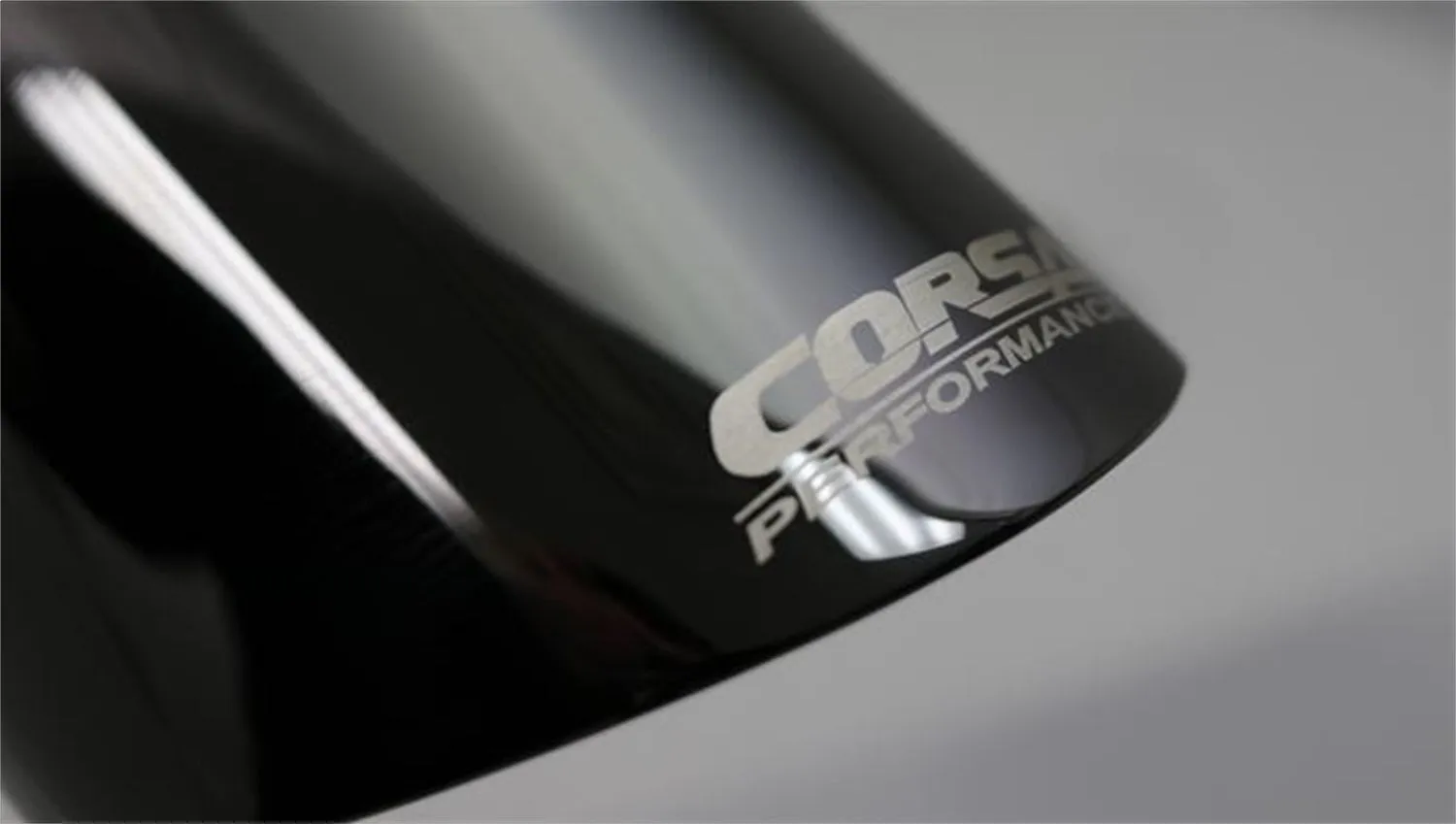 Corsa Performance TK006BLK Single 4.0 Inch Black Pro-Series Tip (Clamp Included) 3.0 Inch Inlet Universal Stainless Steel Corsa Performance