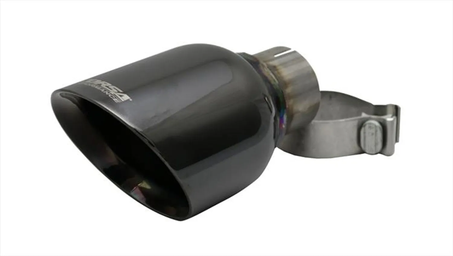 Corsa Performance TK007BLK Single 4.5 Inch Black Pro-Series Tip (Clamp Included) 2.5 Inch Inlet Fits 11-Present Dodge Durango, 5.7L V8 (2 Required) Stainless Steel Corsa Performance