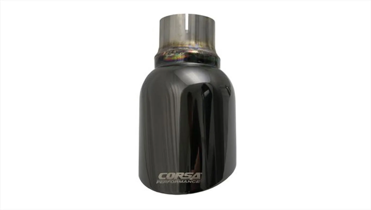 Corsa Performance TK007BLK Single 4.5 Inch Black Pro-Series Tip (Clamp Included) 2.5 Inch Inlet Fits 11-Present Dodge Durango, 5.7L V8 (2 Required) Stainless Steel Corsa Performance
