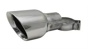 Corsa Performance TK008 Single 4.5 Inch Polished Pro-Series Tip (Clamp Included) 2.75 Inch Inlet Universal Stainless Steel Corsa Performance