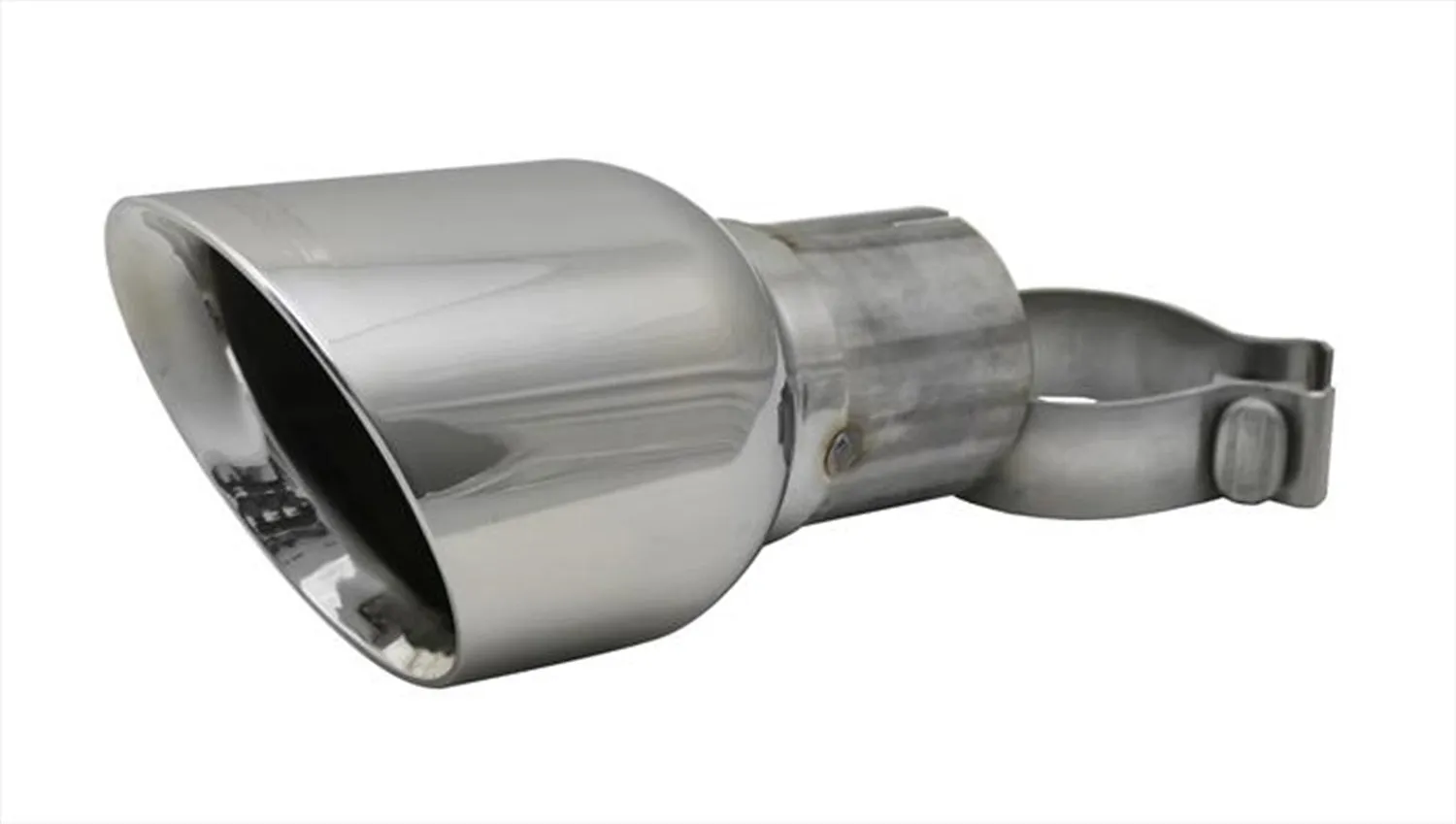 Corsa Performance TK008 Single 4.5 Inch Polished Pro-Series Tip (Clamp Included) 2.75 Inch Inlet Universal Stainless Steel Corsa Performance