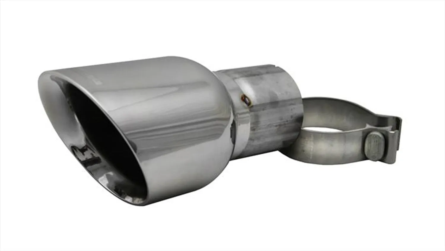 Corsa Performance TK009 Single 4.5 Inch Polished Pro-Series Tip (Clamp Included) 3.0 Inch Inlet Fits 09-17 Dodge Ram (2 Required) Stainless Steel Corsa Performance