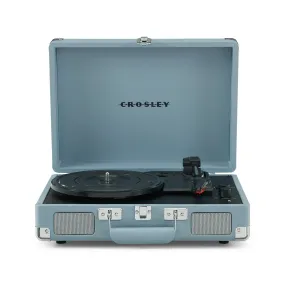 Crosley CR8005G-TN Cruiser Vinyl Record Player w/Speakers & Wireless Bluetooth Audio Turntables, Tourmaline