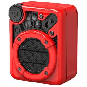 Divoom Espresso Bluetooth Speaker Radio Mini Portable Red