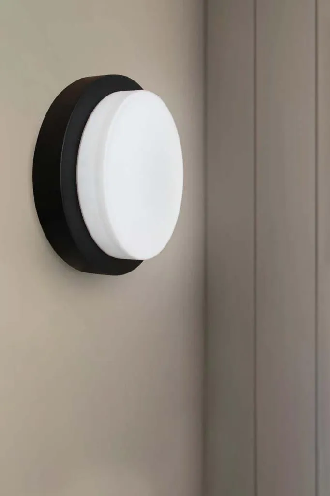 Ealing Glass Exterior Wall Light