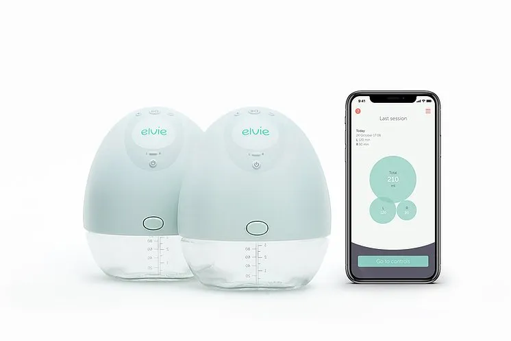 Elvie Pump - Double Electric Breast Pump - (2 Year Warranty On The Hubs)