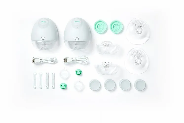 Elvie Pump - Double Electric Breast Pump - (2 Year Warranty On The Hubs)