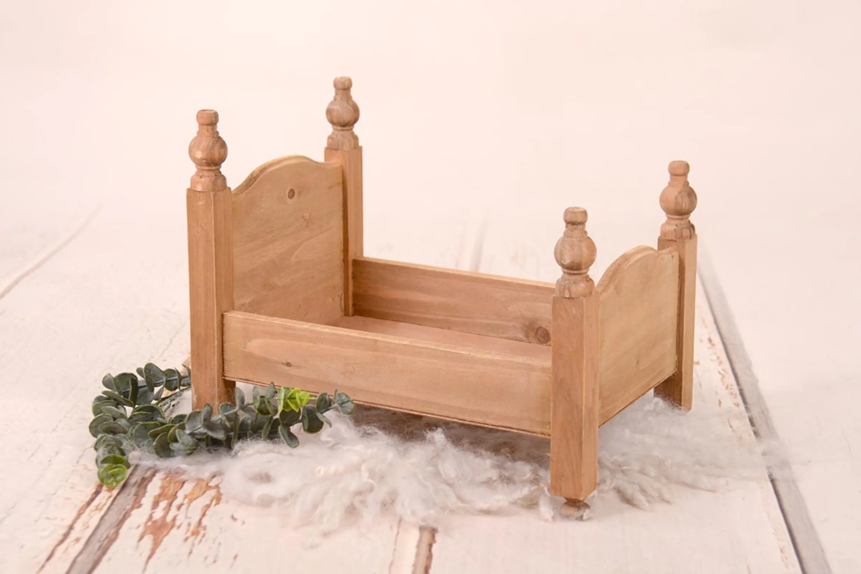 Elysian Rustic Bed - Natural