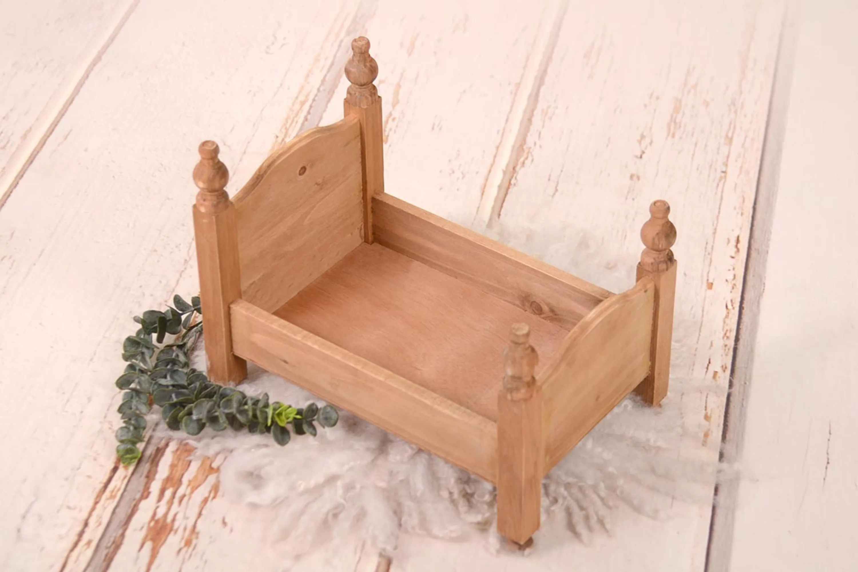 Elysian Rustic Bed - Natural
