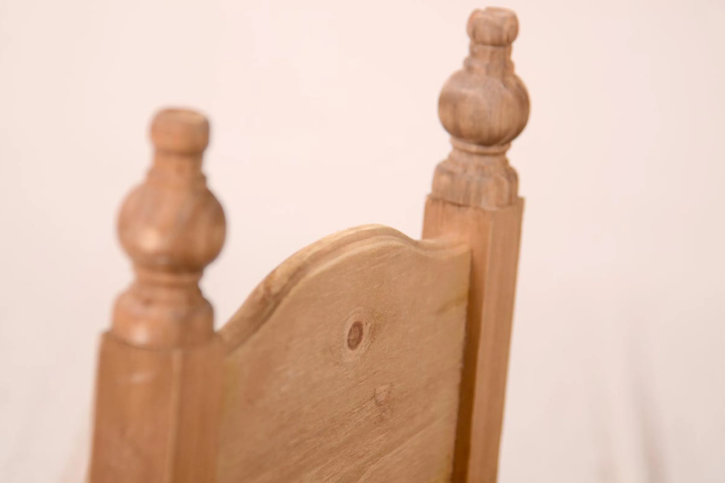 Elysian Rustic Bed - Natural