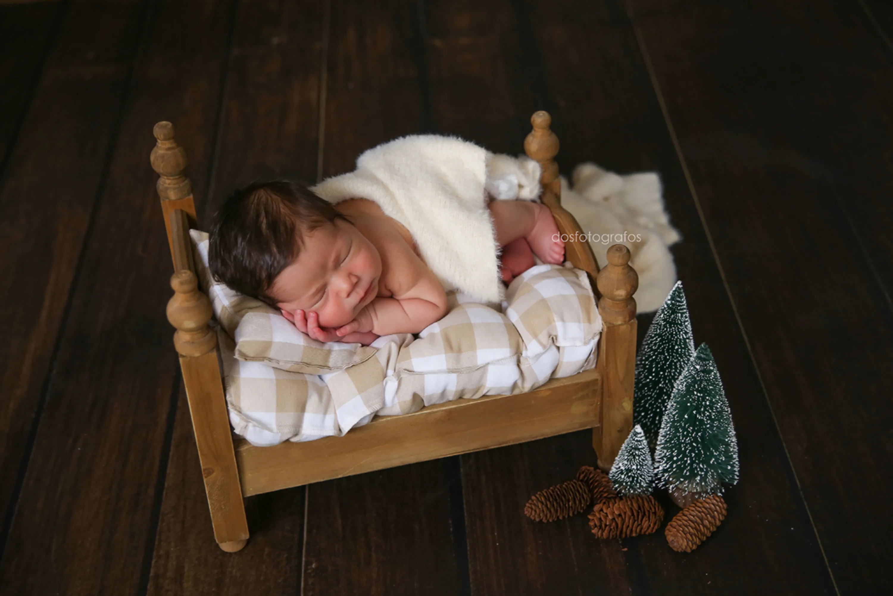 Elysian Rustic Bed - Natural