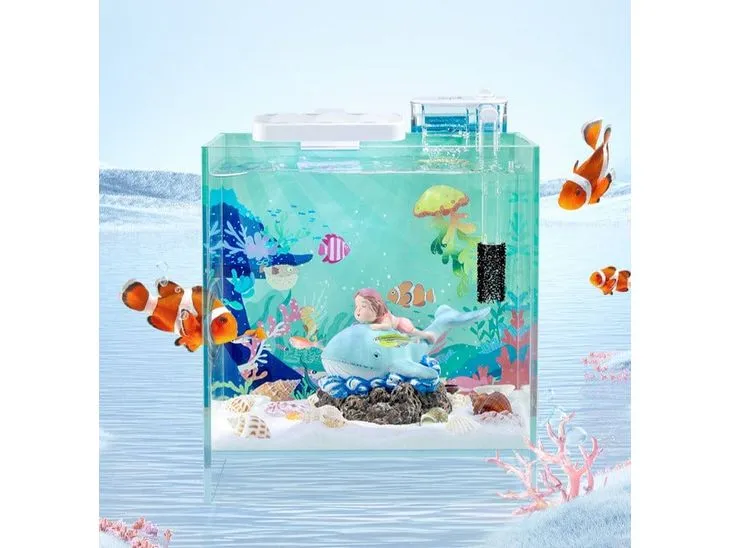 Fantasy Sea Bed Fish Tank Decoration Set 22×18×23cm
