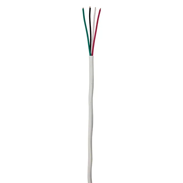 FastPack 22-Gauge 4-Conductor Solid Cable, 500 Ft. (White)