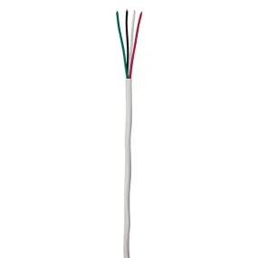 FastPack 22-Gauge 4-Conductor Solid Cable, 500 Ft. (White)