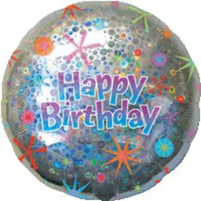 Festive Fling: 32″ Celebration Streamers Birthday Balloon (5/Pk)
